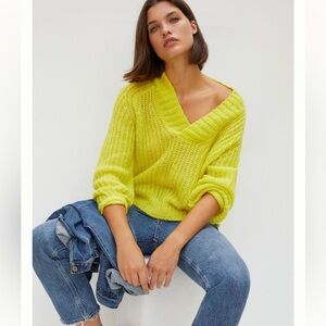 Anthropologie Honore Ribbed Sweater Size: S